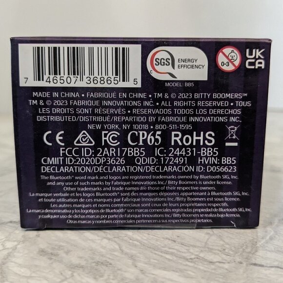 Wednesday Addams Bitty Boomer Collectible Mini Bluetooth Speaker Netflix 2" - Picture 12 of 12